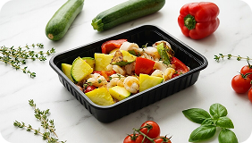 Блюдо Pevsner с овощами